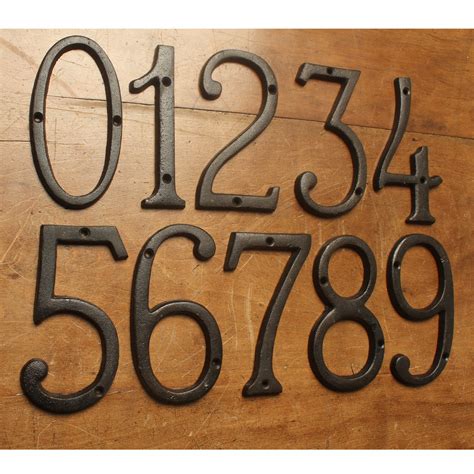 old metal house numbers|traditional house numbers metal.